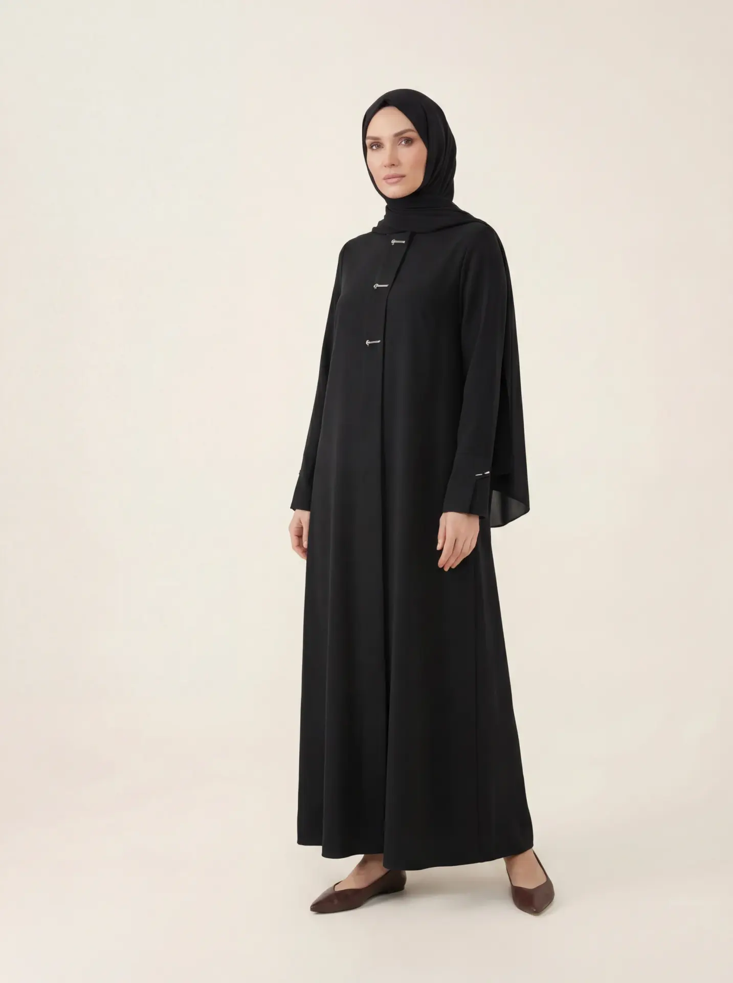 9560 Aksesuarlı Ferace
