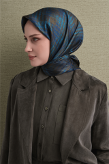 Armine Saf İpek Tivil Eşarp 9628 07