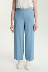 Denim Geniş Paça Pantolon P-0013