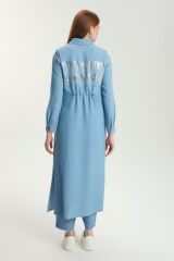 Pullu Sırt Detaylı Denim Giy Çık GÇ-0251