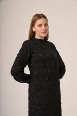 JUKİ  SİYAH ELBİSE 6009